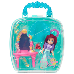 Disney Store mini bambola Ariel, set da 9 pezzi