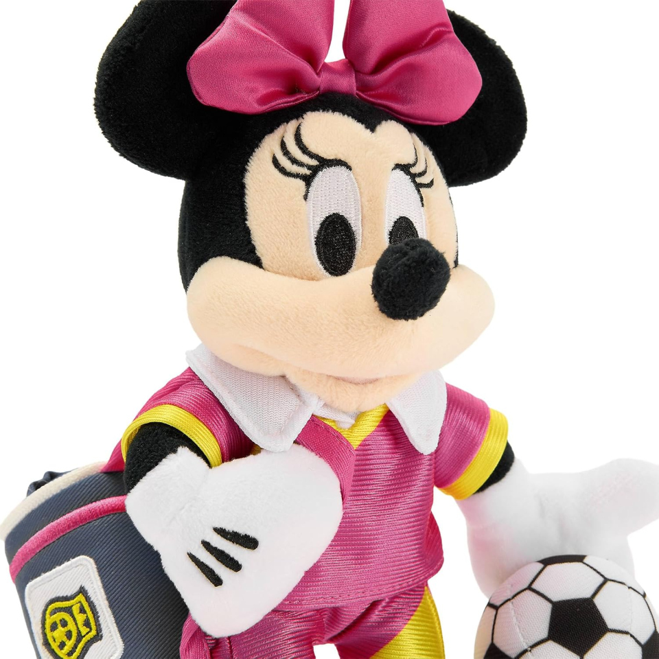 Disney Store peluche Minnie calciatrice da 23 cm
