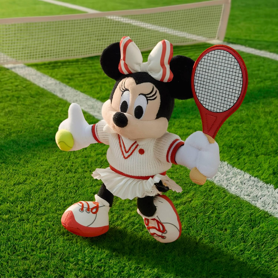 Disney Store peluche Minnie tennis da collezione