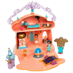 Disney Store playset Aladdin e Jasmine con palazzo