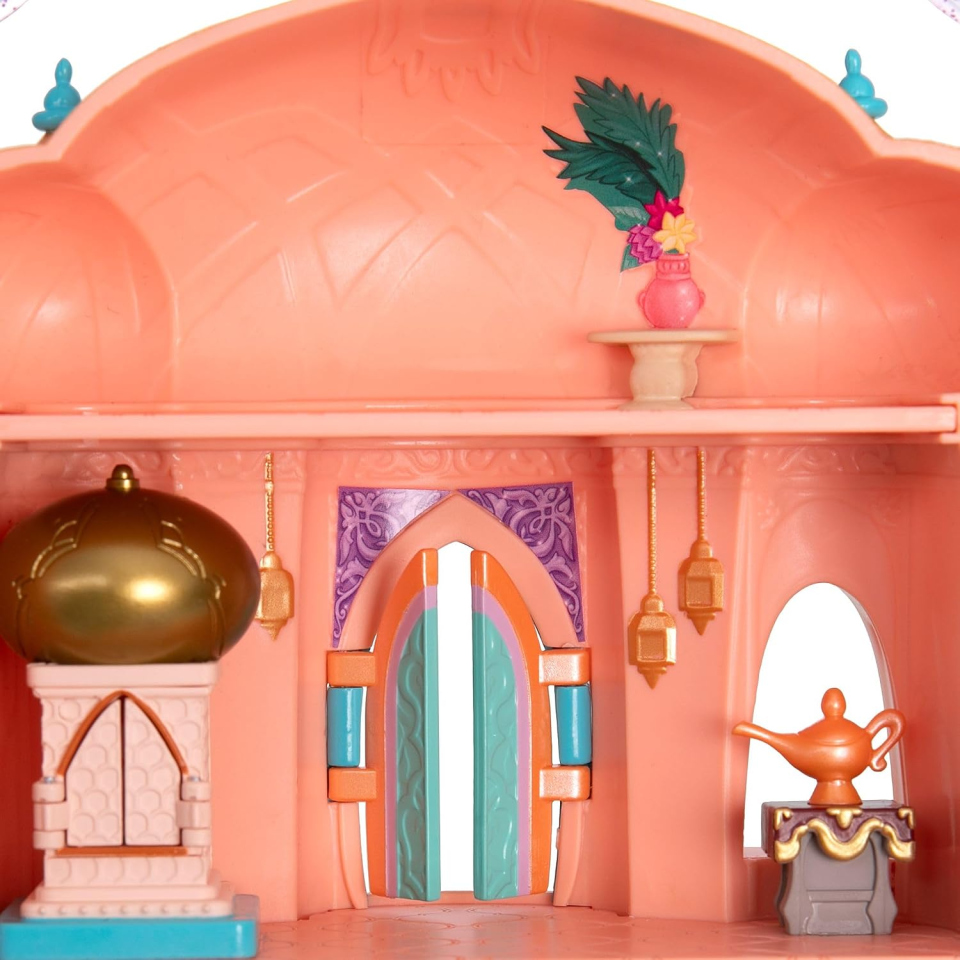 Disney Store playset Aladdin e Jasmine con palazzo