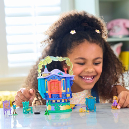 Disney Store playset torre Rapunzel con personaggi