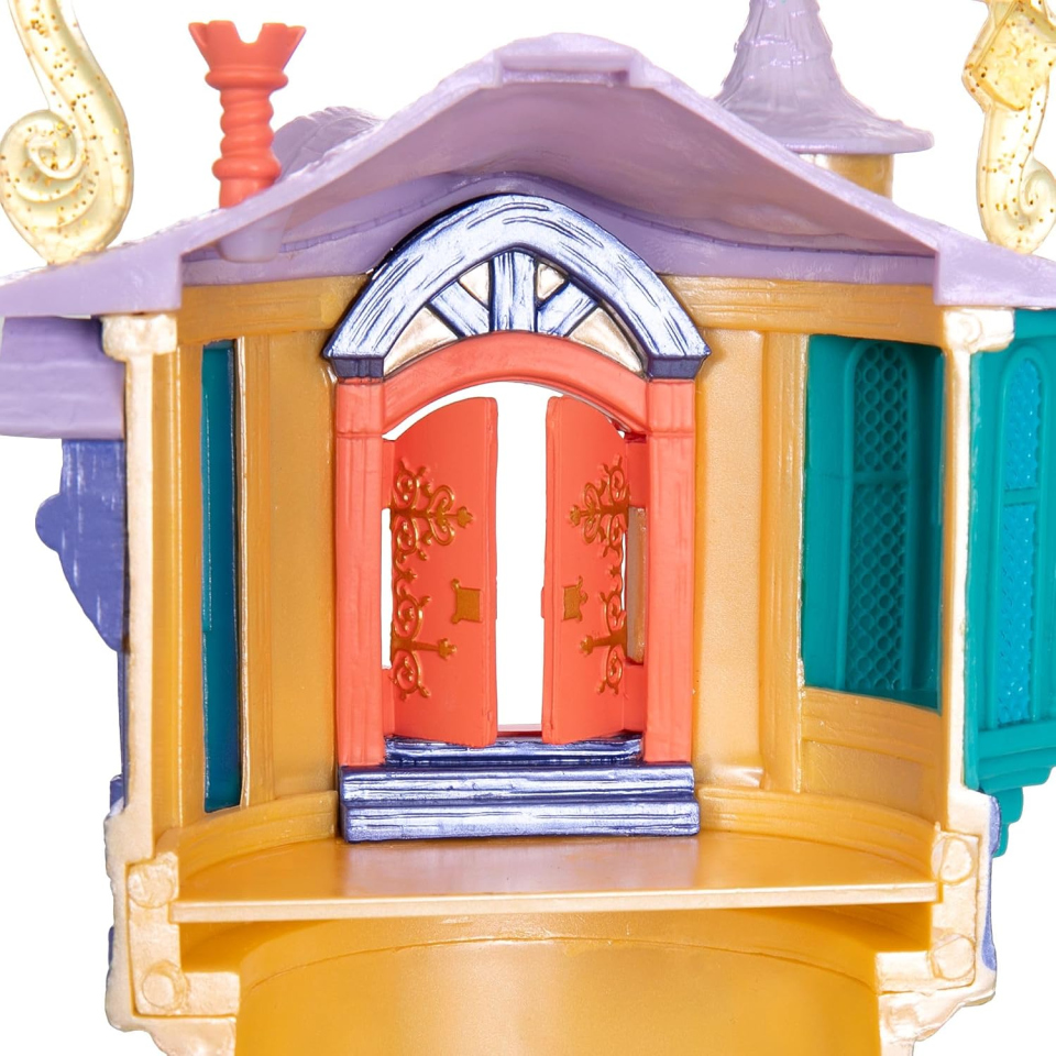 Disney Store playset torre Rapunzel con personaggi