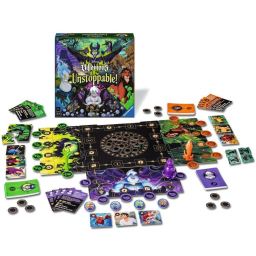 Disney Villainous Unstoppable, gioco da tavolo Ravensburger