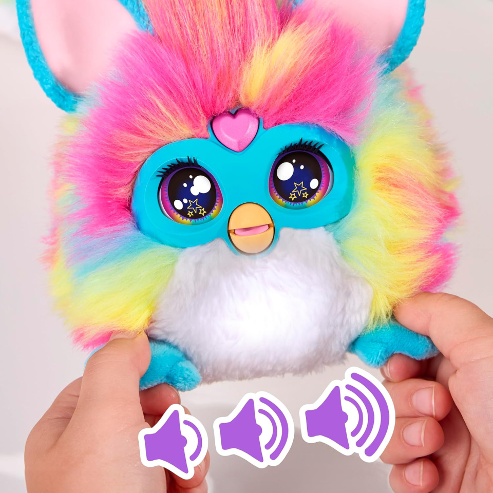 DJ Furby pupazzo interattivo con musica e luci
