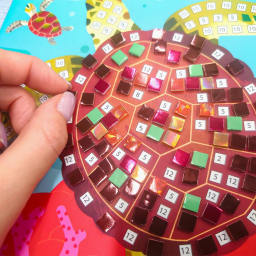 Djeco Collage Caraibi gioco creativo dai 5 anni