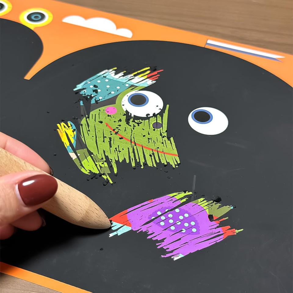 Djeco gioco creativo da grattare dai 4 anni