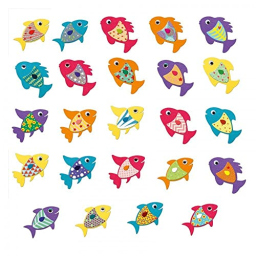 Djeco gioco educativo da 4 anni, 100 pezzi multicolore