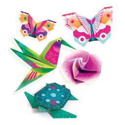 Djeco Origami Tropici kit creature marine dai 6 anni