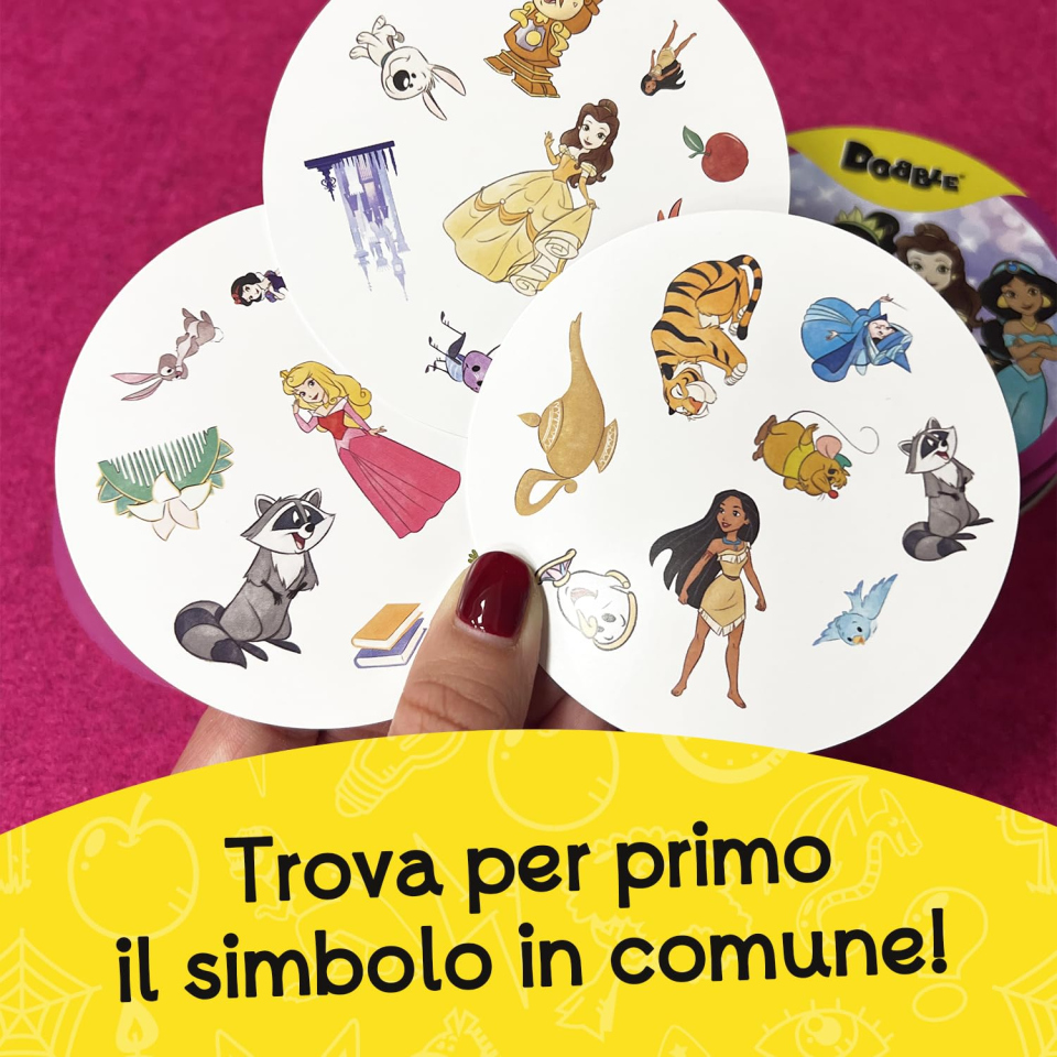 Dobble Disney Princess gioco di carte Asmodee