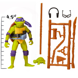 Donatello Action Figure 11 cm – Tartarughe Ninja Mutant Mayhem