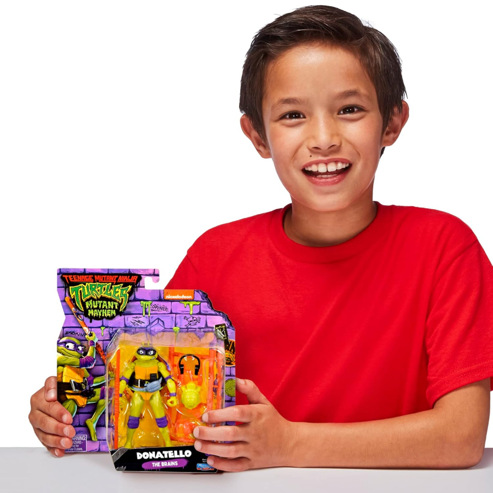 Donatello Action Figure 11 cm – Tartarughe Ninja Mutant Mayhem