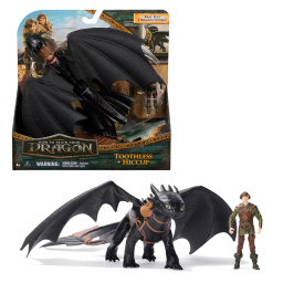 DreamWorks Dragons Dragon Trainer Sdentato e Hiccup, dai 4 anni