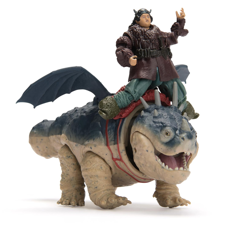 DreamWorks Dragons Gronkio e Gambadipesce, drago e vichingo