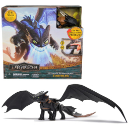 DreamWorks Dragons Sdentato action figure con luci e suoni