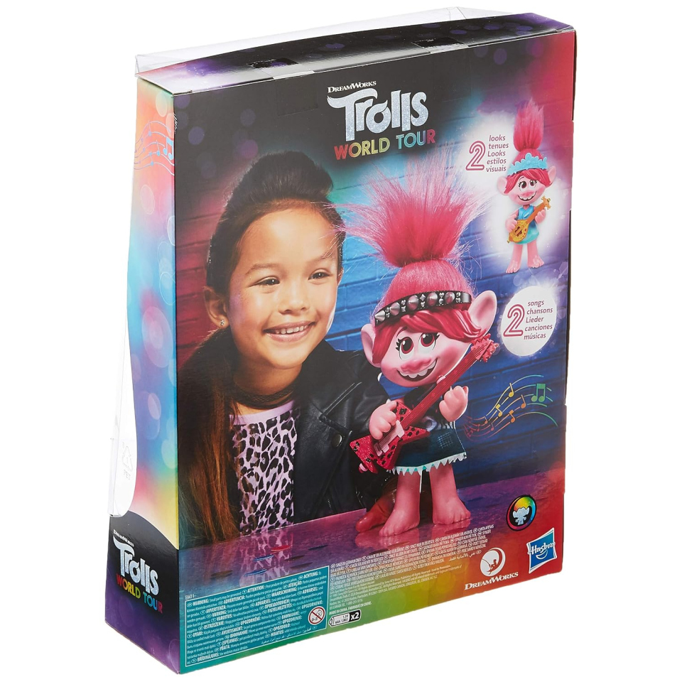 DreamWorks Trolls bambola Poppy Pop to Rock