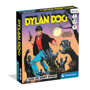 Dylan Dog L'Alba dei Morti Viventi – Gioco da Tavolo Cooperativo Clementoni