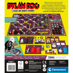 Dylan Dog L'Alba dei Morti Viventi – Gioco da Tavolo Cooperativo Clementoni