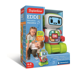 Eddie Robot Educativo Clementoni Sapientino 4-6 Anni