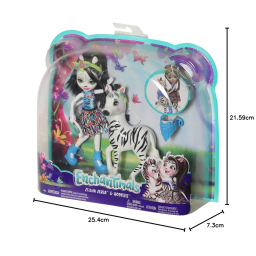 Enchantimals bambola Zelena Zebra con Hoofette