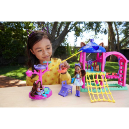 Enchantimals City Tails playset parco giochi con 4 personaggi