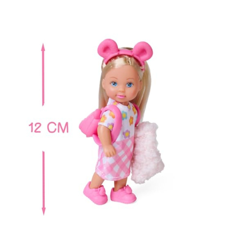 Simba Evi Love Teddy – Bambola 12 cm con Orsacchiotto e Accessori