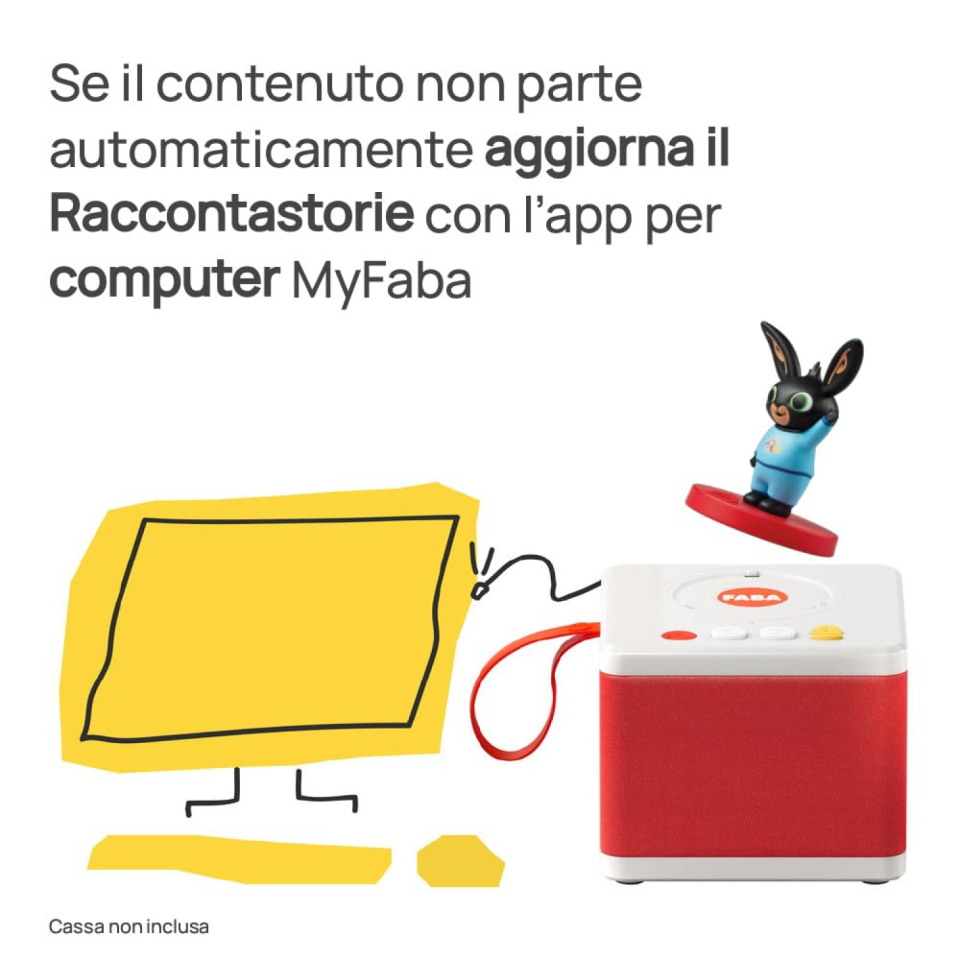 FABA Buonanotte Bing personaggio sonoro per la nanna