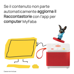 FABA Buonanotte Bing personaggio sonoro per la nanna