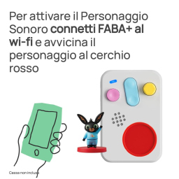 FABA Buonanotte Bing personaggio sonoro per la nanna
