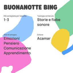 FABA Buonanotte Bing personaggio sonoro per la nanna
