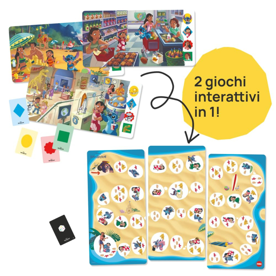 FABA gioco cerca e trova Lilo e Stitch