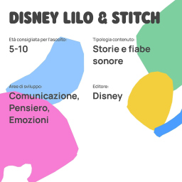 FABA disco sonoro Lilo e Stitch, storia Disney
