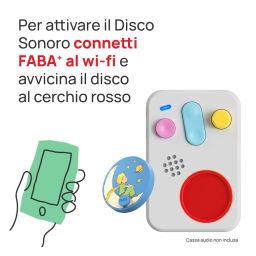 FABA Disco Sonoro Il Piccolo Principe per 5-10 anni