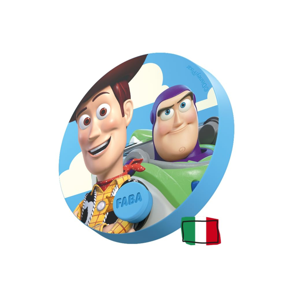 FABA disco sonoro Toy Story, audiostoria Disney