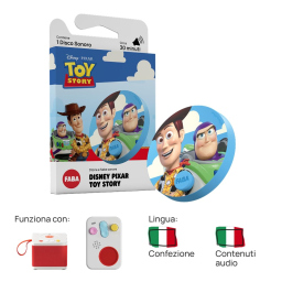 FABA disco sonoro Toy Story, audiostoria Disney
