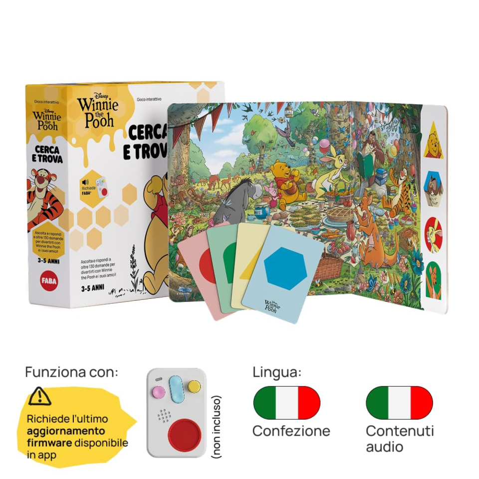 FABA gioco Winnie the Pooh cerca e trova