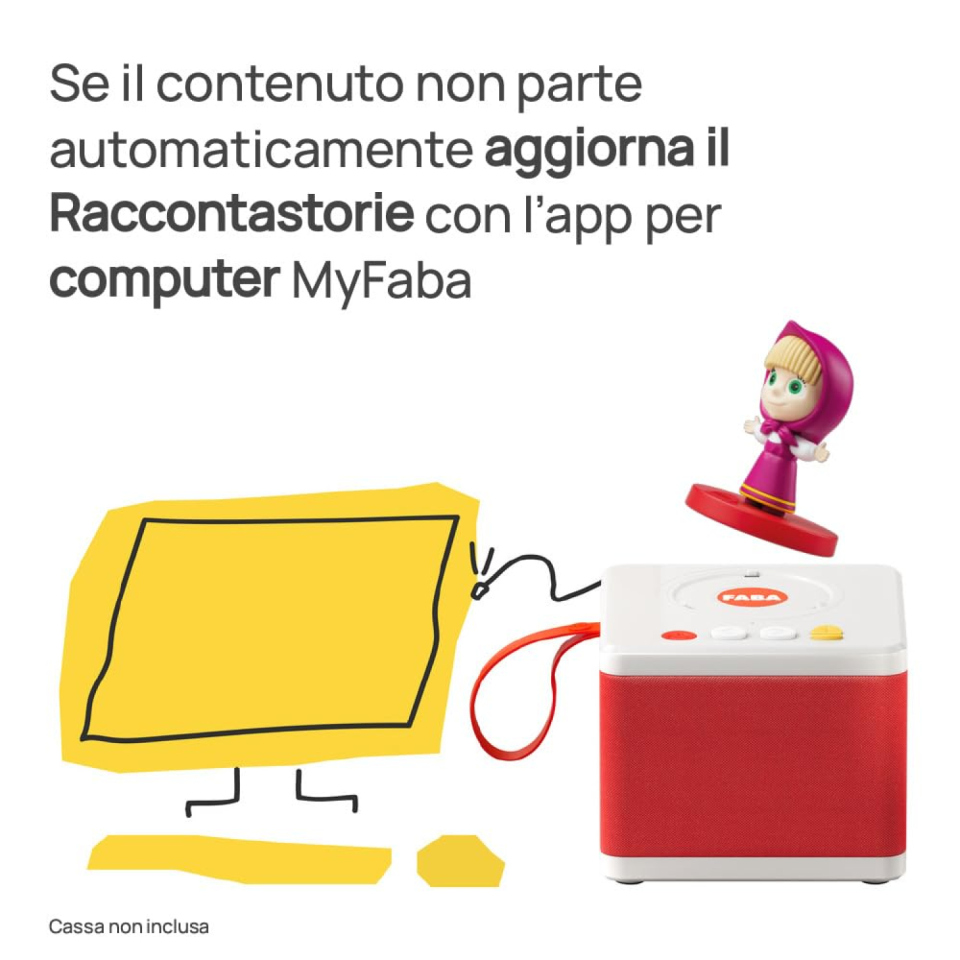 FABA Masha e Orso personaggio sonoro dai 3 anni