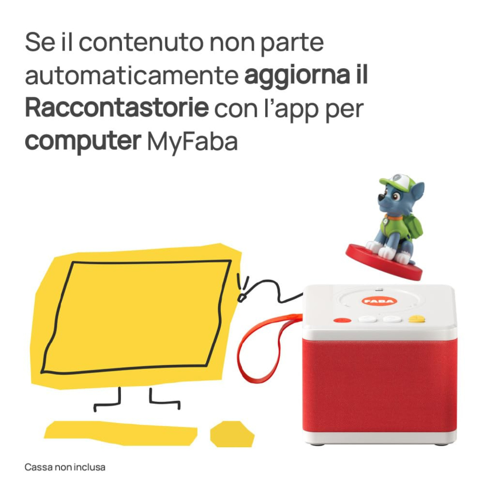 FABA Personaggio Sonoro PAW Patrol Rocky, 3-5 anni