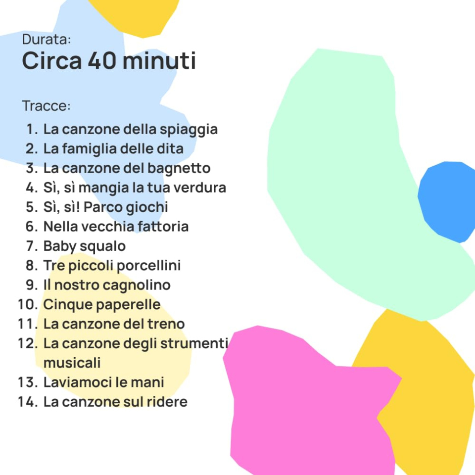 FABA personaggio sonoro CoComelon con 14 canzoni