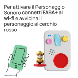 FABA Personaggio Sonoro Paw Patrol Rubble, dai 3 anni