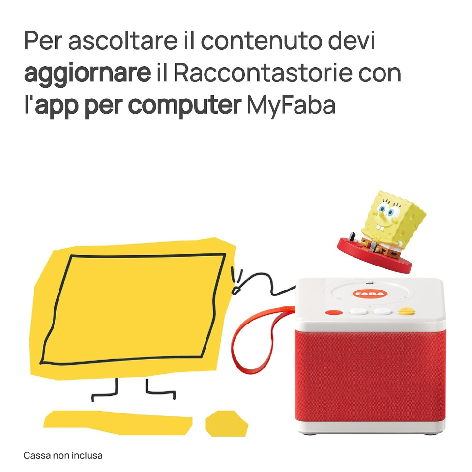 FABA personaggio sonoro SpongeBob, storie di Bikini Bottom