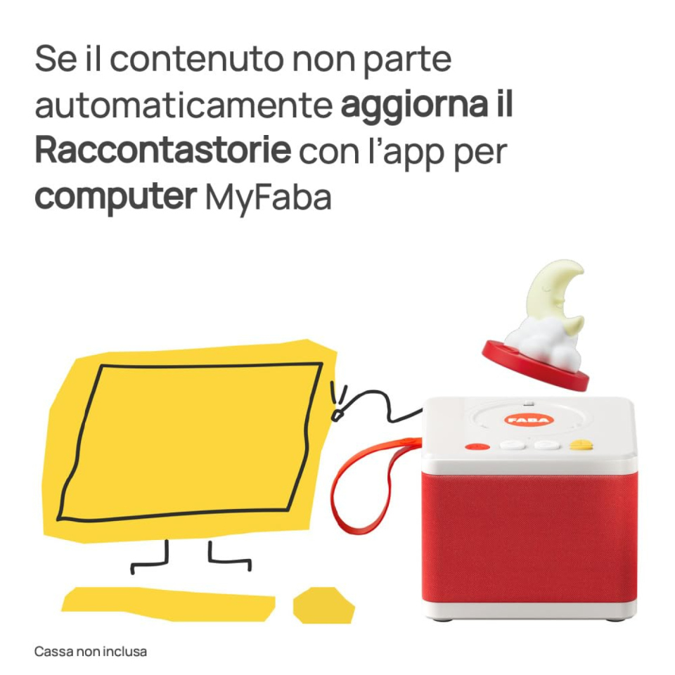 FABA Personaggio Sonoro Storie della Buonanotte, 3-5 anni