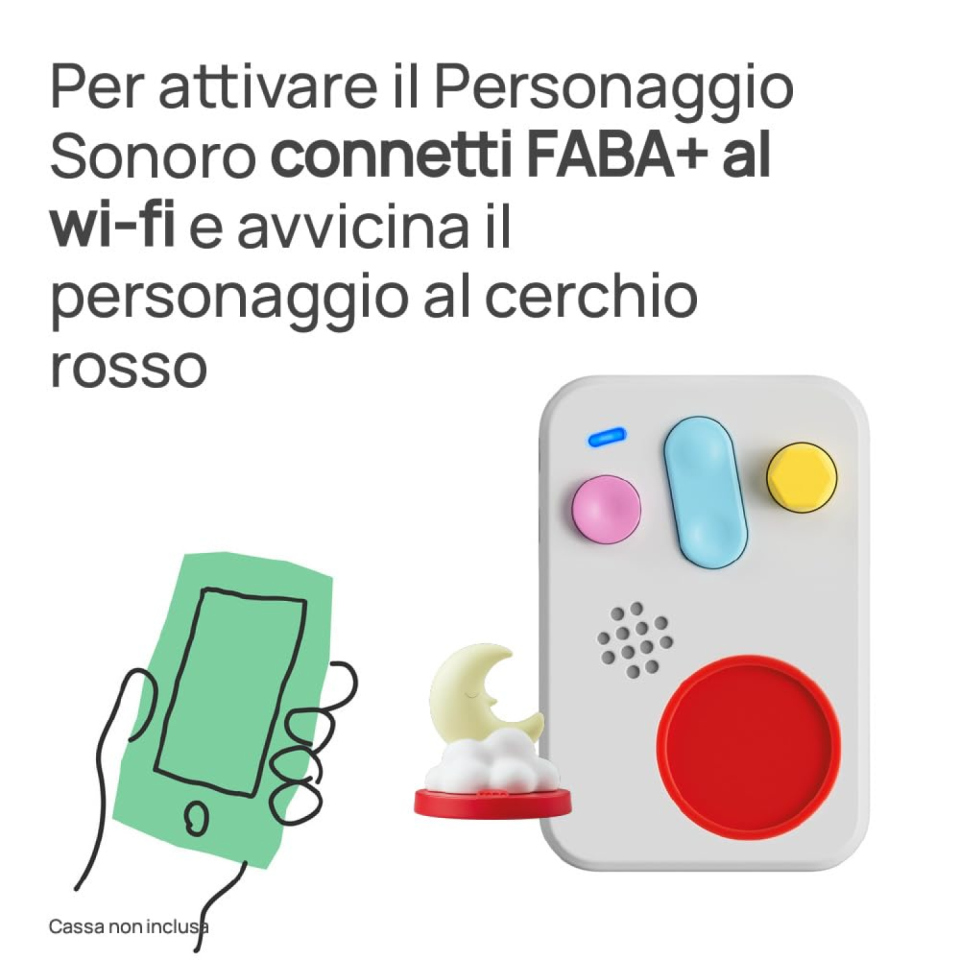 FABA Personaggio Sonoro Storie della Buonanotte, 3-5 anni