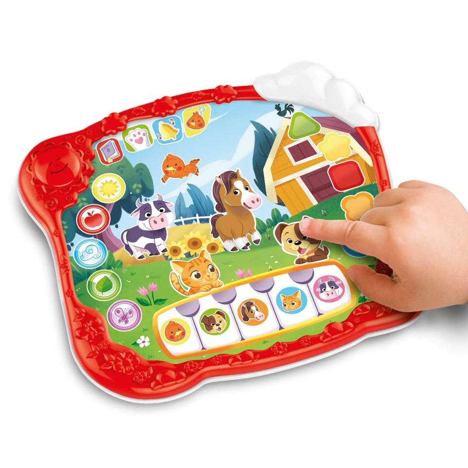 Clementoni Sapientino La Fattoria delle Filastrocche – Tablet Interattivo 2-4 Anni