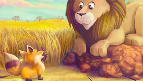 Il leone, l\'asino e la volpe - Favola Esopo