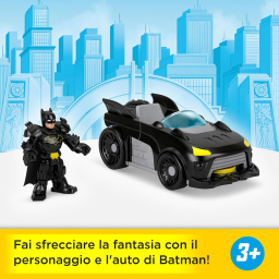 Fisher-Price Imaginext Batmobile Batman con lanciadischi