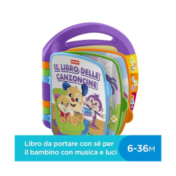 Fisher-Price Libro delle Canzoncine Ridi e Impara