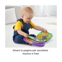 Fisher-Price Libro delle Canzoncine Ridi e Impara