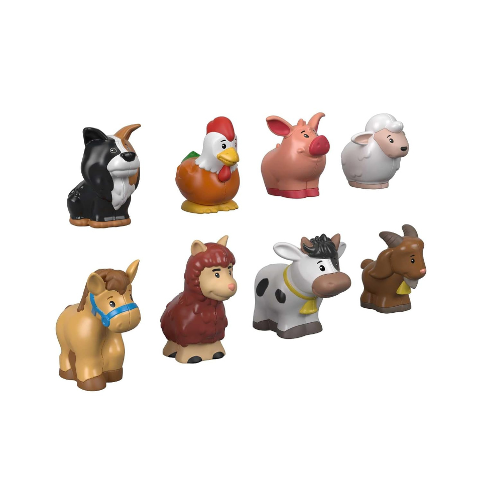 Fisher-Price Little People animali della fattoria, set da 8