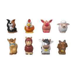 Fisher-Price Little People animali della fattoria, set da 8